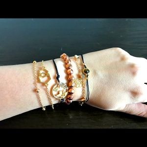 Bracelet and studs bundle